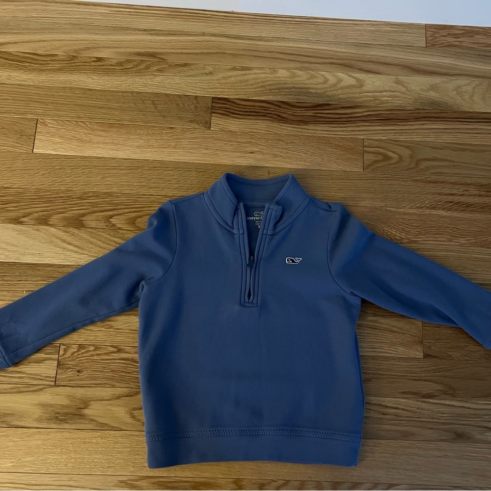 Boys 3T vineyard vines quarter zip. EUC